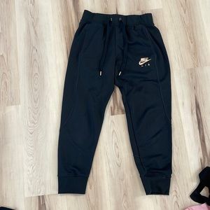Nike black joggers